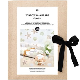 Window Chalk Art Templates 3-delig Maritime FSC Mix