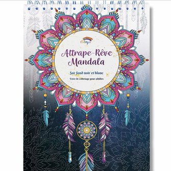 Colorya kleurboek v. volwassenen Dromenvangers Mandala-stijl A4 spiraalgebonden