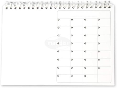 KALENDER OM TE DECOREREN WIT