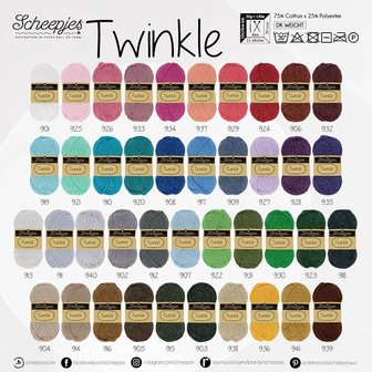 Scheepjes Twinkle - 904 Beige 50 gram