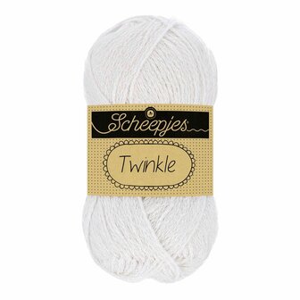 Scheepjes Twinkle - 901 Wit 50 gram