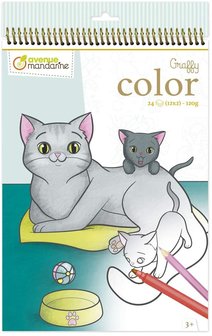 Graffy Color Kleurboek Huisdieren spiraal gebonden