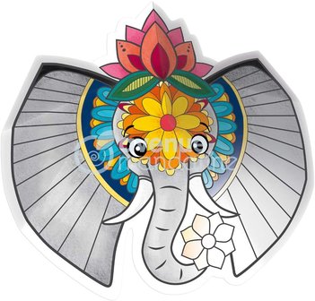 Graffy Pop Kleurboek Dieren van de Savanne Mandala 3D spiraal gebonden