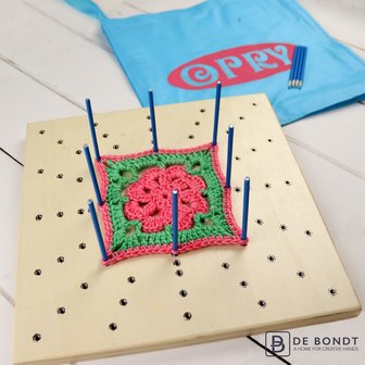 OPRY GRANNYBLOKSPANNER PEN blauw