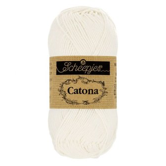 105 BRIDAL WHITE Scheepjes Catona 100 gram