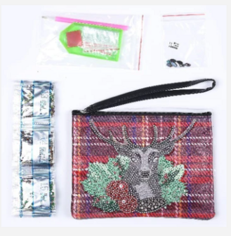 Crystal Art kit&reg; Clutch Pouch Etui Mandala Magic