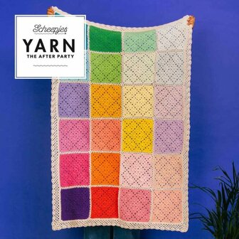 YARN THE AFTER PARTY NR.152 COLOUR SHUFFLE BLANKET NL