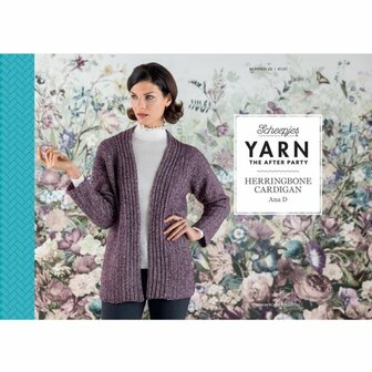 YARN THE AFTER PARTY NR.29 HERRINGBONE CARDIGAN NL