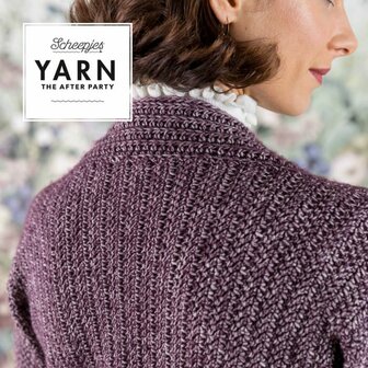 YARN THE AFTER PARTY NR.29 HERRINGBONE CARDIGAN NL