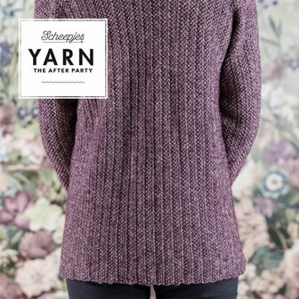 YARN THE AFTER PARTY NR.29 HERRINGBONE CARDIGAN NL