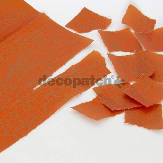 Decopatch papier kleursalvo oranje