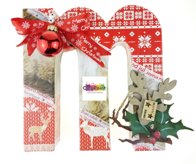 Decopatch papier Kerstdesign