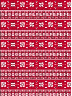 Decopatch papier Kerstdesign