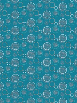Decopatch papier Onderwater blauw