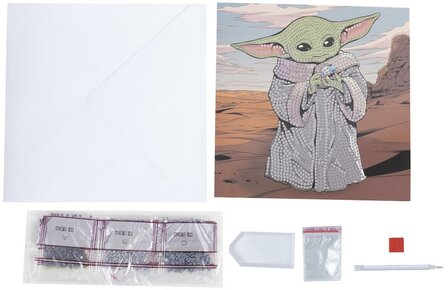 Crystal Card Kit &reg; Joy to the Galaxy (18x18cm/partial)