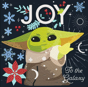 Crystal Card&nbsp;kit &reg;&nbsp;&nbsp;Star Wars Joy to the Galaxy (18x18cm/partial).