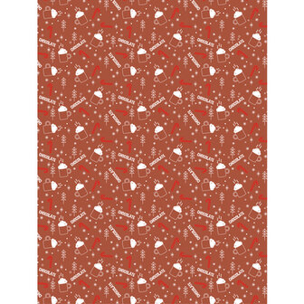 Set Texture Decopatch papier &quot;Choco&quot; hotfoil Limited Edition 