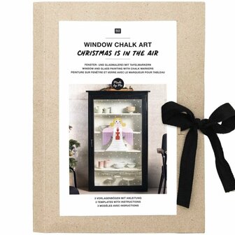 Window Chalk Art Templates 3-delig Christmas is in the air FSC Mix