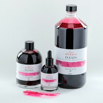 Herbin Eclats aquarel inkt MAGENTA -300- Flesje 50ml 