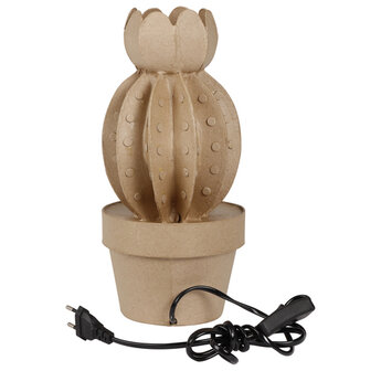 Decopatch Lamp Cactus - Kraft 14x14x30,5 cm.