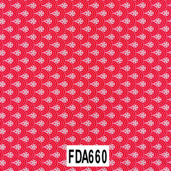 Decopatch papier rood retro