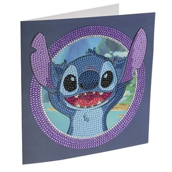 Crystal Art&reg; Card Kit Disney: Stitch (18x18cm)