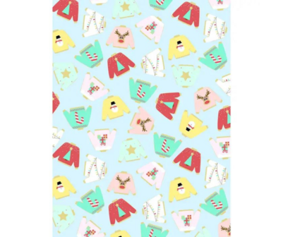 Set Texture Decopatch kerstpapier Kerst Maille Xmas hotfoil Limited Edition 