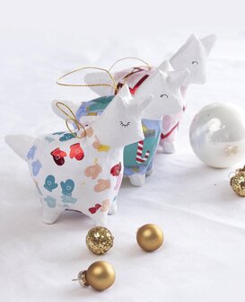 Set Texture Decopatch kerstpapier Kerst Maille Xmas hotfoil Limited Edition 