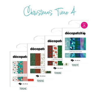 Set Texture Decopatch papier &quot;ELFEN&quot; hotfoil Limited Edition 