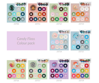 Scheepjes Candy Floss colour pack 10x20gr EARL GREY