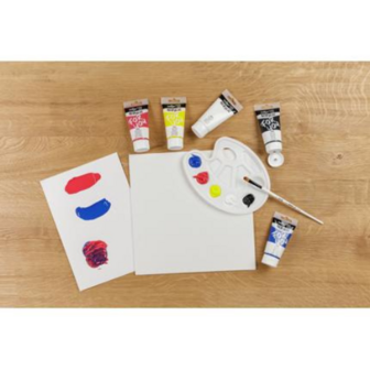 DFY Starterset Acrylverf primaire kleuren - 5 x 75 ml