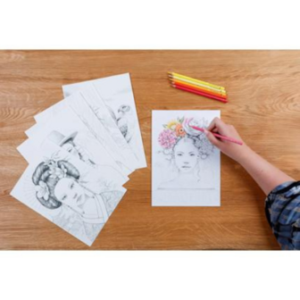 Odelia kleurboek volwassenen - thema women - 