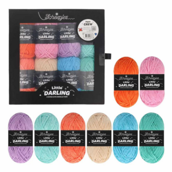 Scheepjes Litlle Darling colour pack &ndash; aqua crew 8 x 25g 