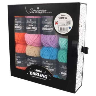 Scheepjes Litlle Darling colour pack &ndash; aqua crew 8 x 25g 