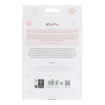 KnitPro Zing haaknaaldenset Grande &ndash; 12-delig