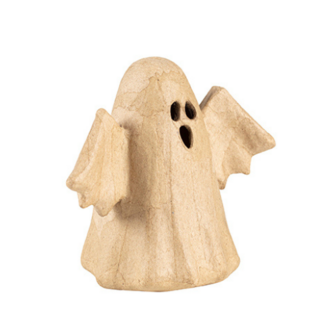 Decopatch kandelaar waxinelichthouder spookje met vleugels