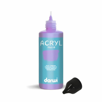 DARWI parelmoer acrylverf lila