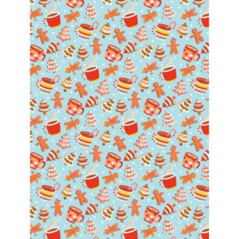 Texture Decopatch Papier Kerst in de keuken Limited Edition 