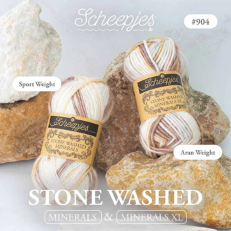 Scheepjes stone washed minerals Amber Aurora