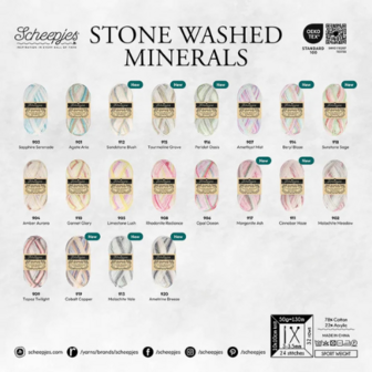 Scheepjes stone washed minerals Sandstone Blush