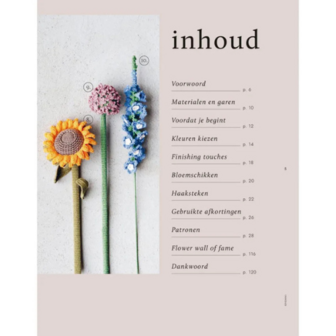 Bloemen haken a la Sascha