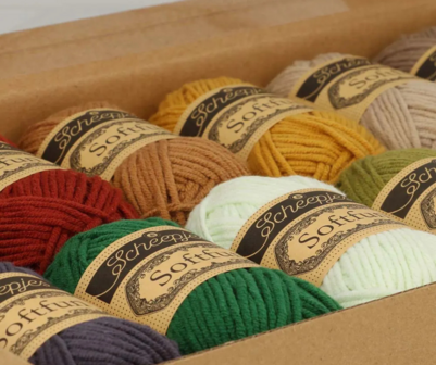 Scheepjes Softfun colour pack Autumn Walk