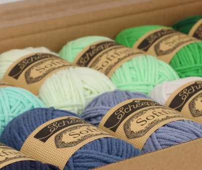 Scheepjes Softfun colour pack Ocean Breeze