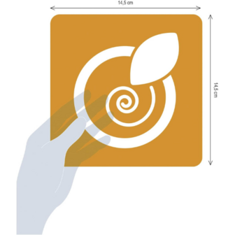 Set van 6 sjablonen - Halloween