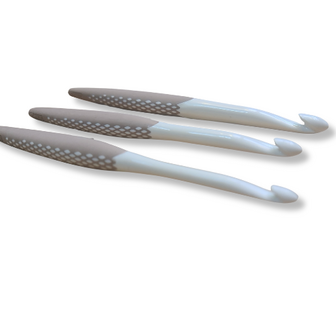 Prym Ergonomics wolhaaknaalden set taupe 6.00-10.00mm