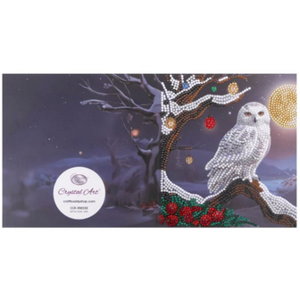Crystal Card Kit &reg; Frosted Moon (18x18cm/partial)
