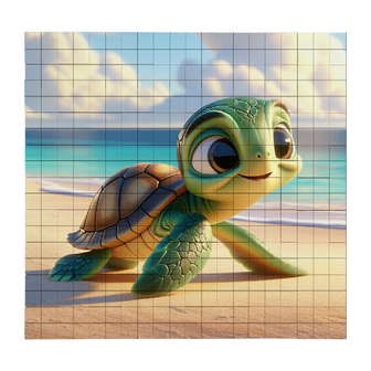 Brixies gift card schildpad 16 x16cm