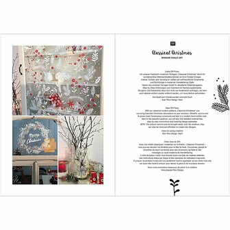 Window Chalk Art Templates 3-delig Classical Christmas FSC Mix