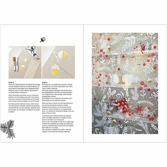 Window Chalk Art Templates 3-delig Classical Christmas FSC Mix