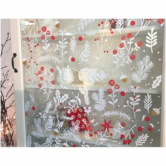 Window Chalk Art Templates 3-delig Classical Christmas FSC Mix